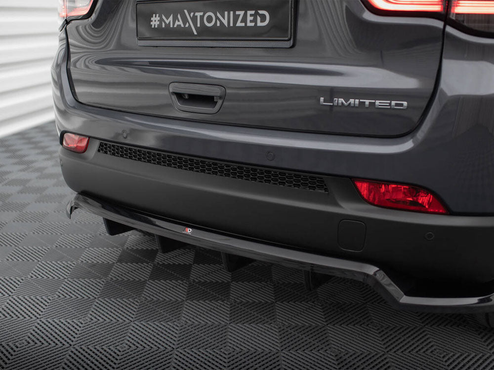 Rear Splitter (Vertical Bars) Jeep Compass Limited Mk2 Facelift