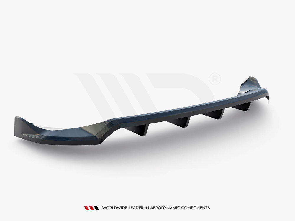 Maxton Design Central Rear Splitter (Vertical Bars) Jeep Compass Limited Mk2 Facelift - JE-CO-2-RD1G+RD2G - Image 4