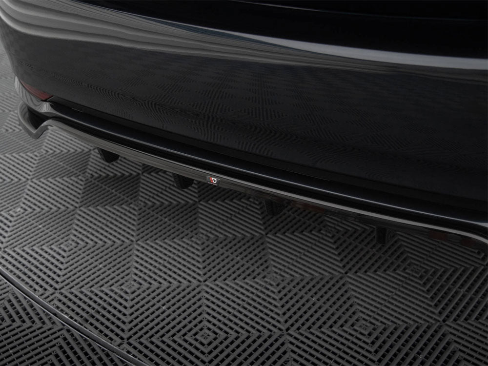 Maxton Design Rear Splitter (Vertical Bars) Toyota Avensis Sedan Mk3 Facelift - TO-AV-T27-S-RD1G+RD2G - Image 3