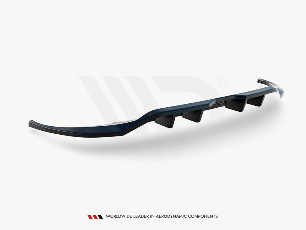 Maxton Design Rear Splitter (Vertical Bars) Volkswagen Tiguan R-Line Mk2 Facelift - VW-TI-2F-RLINE-RD1G+RD2G - Image 6