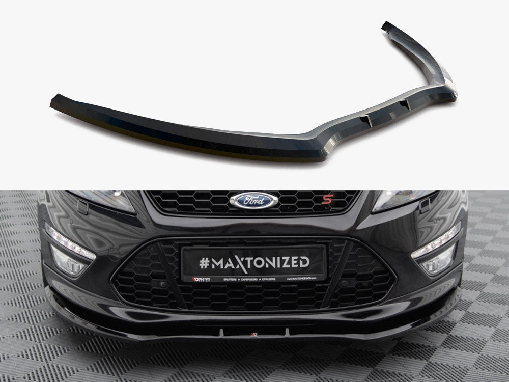 Maxton Design Front Splitter V.1 Ford Mondeo ST-Line Estate Mk4 Facelift - FO-MO-4-STLINE-K-FD1G - Image 1