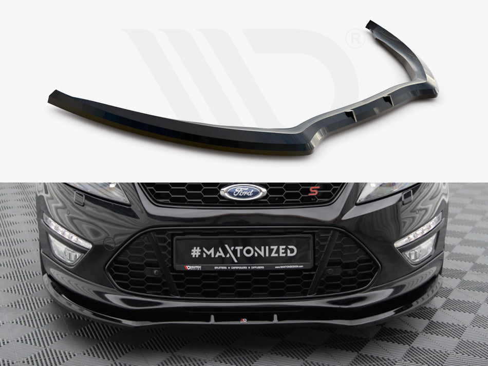 MAXTON DESIGN Front Splitter V.1 Ford Mondeo ST-Line Mk4 Facelift