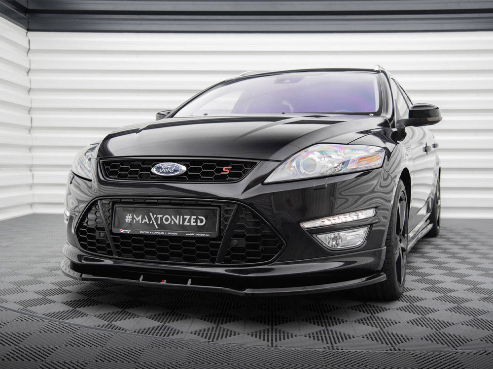 Maxton Design Front Splitter V.1 Ford Mondeo ST-Line Estate Mk4 Facelift - FO-MO-4-STLINE-K-FD1G - Image 2