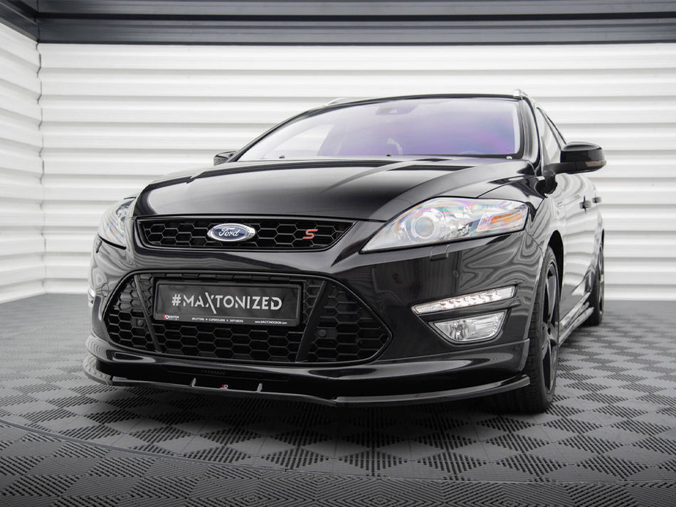 Maxton Design Front Splitter V.1 Ford Mondeo ST-Line Estate Mk4 Facelift - FO-MO-4-STLINE-K-FD1G - Image 2