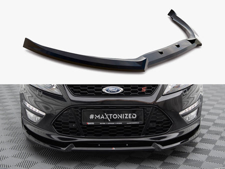 Maxton Design Front Splitter V.2 Ford Mondeo ST-Line Estate Mk4 Facelift - FO-MO-4-STLINE-K-FD2G - Image 1