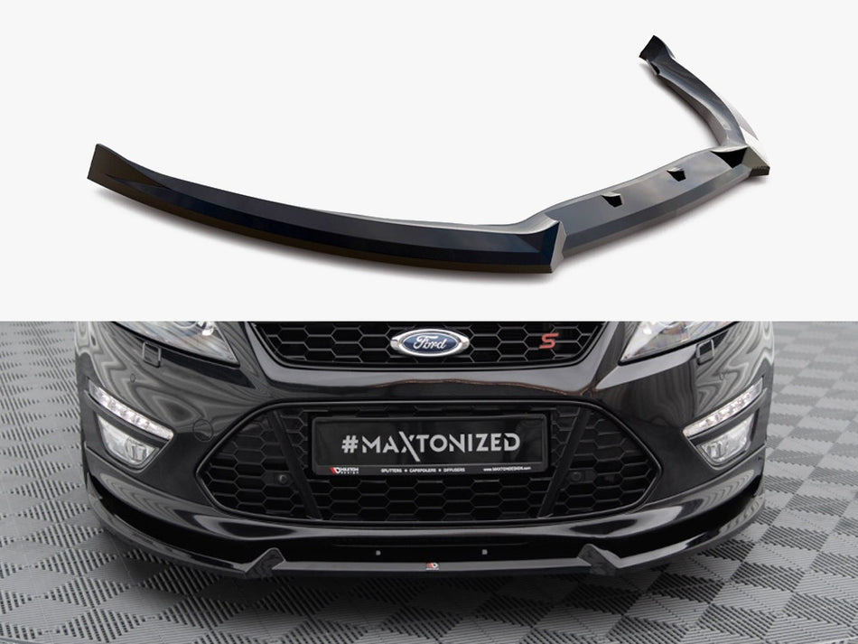Maxton Design Front Splitter V.2 Ford Mondeo ST-Line Estate Mk4 Facelift - FO-MO-4-STLINE-K-FD2G - Image 1