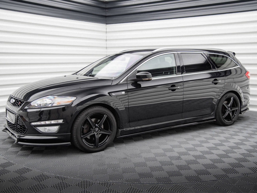 Maxton Design Side Skirts Diffusers Ford Mondeo ST-Line Estate Mk4 Facelift - FO-MO-4-STLINE-K-SD1G - Image 2