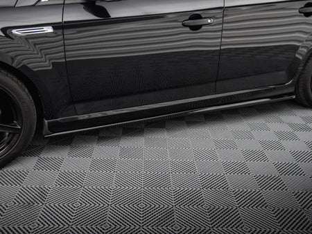 Maxton Design Side Skirts Diffusers Ford Mondeo ST-Line Estate Mk4 Facelift - FO-MO-4-STLINE-K-SD1G - Image 3