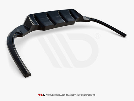 Maxton Design Rear Splitter (Vertical Bars) Ford Mondeo Estate ST-Line Mk4 Facelift - FO-MO-4-STLINE-K-RD1G+RD2G - Image 7