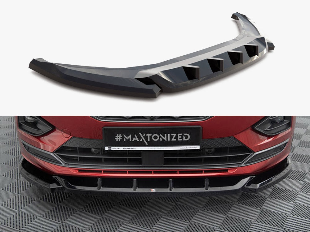 Maxton Design Front Splitter V.1 Seat Tarraco FR Mk1 - SE-TA-1-FR-FD1G - Image 1
