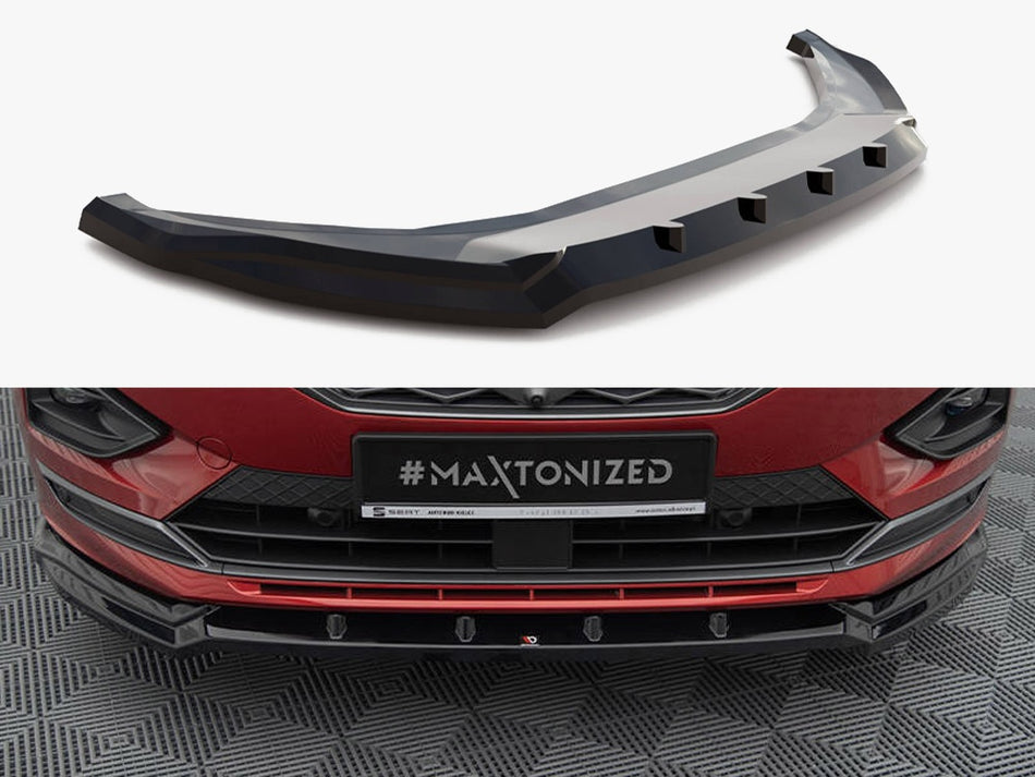 Maxton Design Front Splitter V.2 Seat Tarraco FR Mk1 - SE-TA-1-FR-FD2G - Image 1