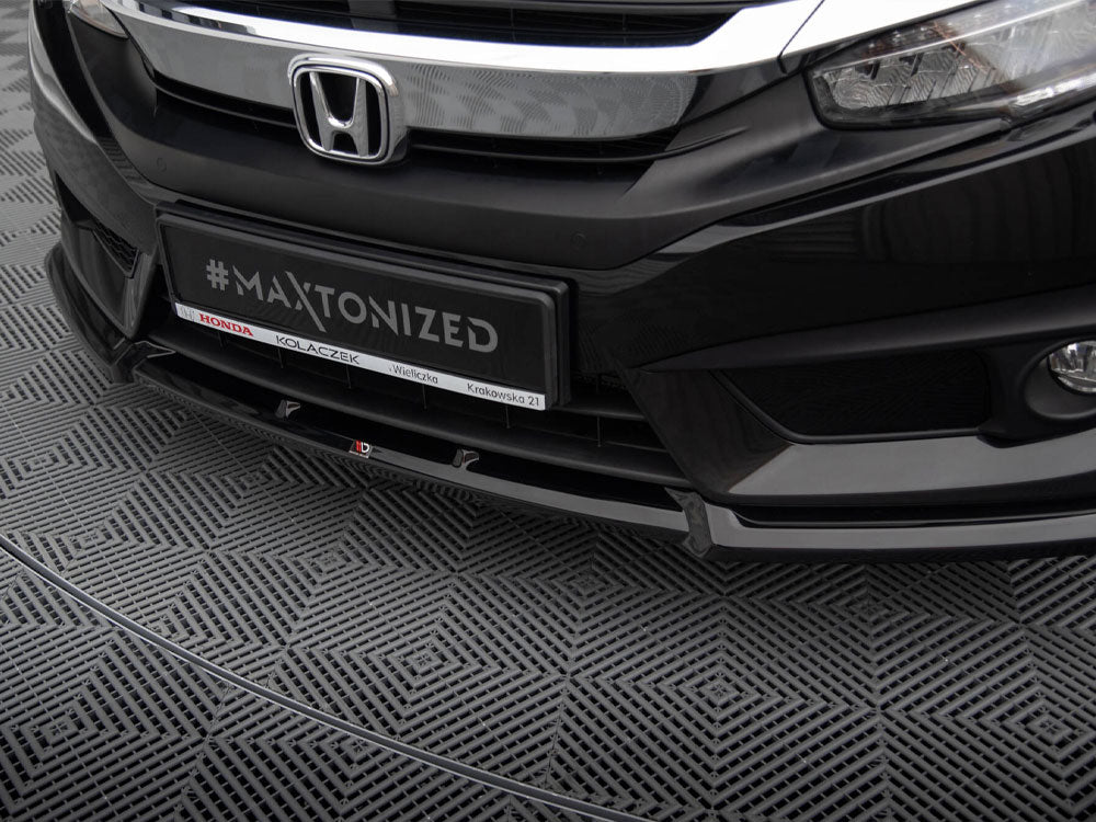 Maxton Design Front Splitter V.1 Honda Civic Mk10 - HO-CI-10-FD1G - Image 4