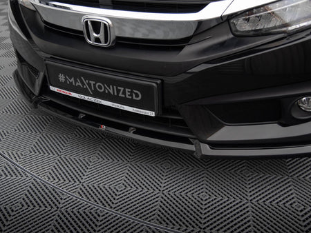 Maxton Design Front Splitter V.1 Honda Civic Mk10 - HO-CI-10-FD1G - Image 4