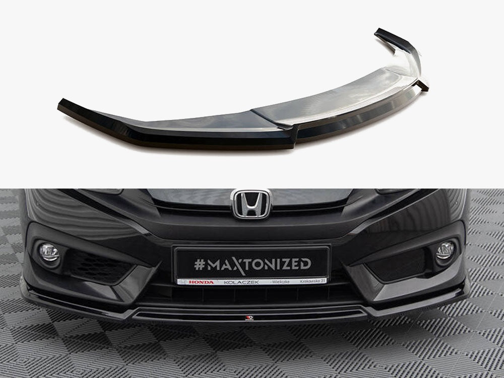 Maxton Design Front Splitter V.2 Honda Civic Mk10 - HO-CI-10-FD2G - Image 1