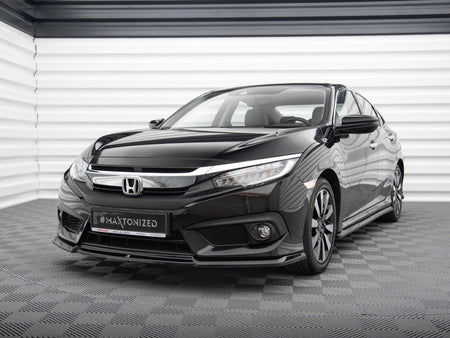 Maxton Design Front Splitter V.2 Honda Civic Mk10 - HO-CI-10-FD2G - Image 2