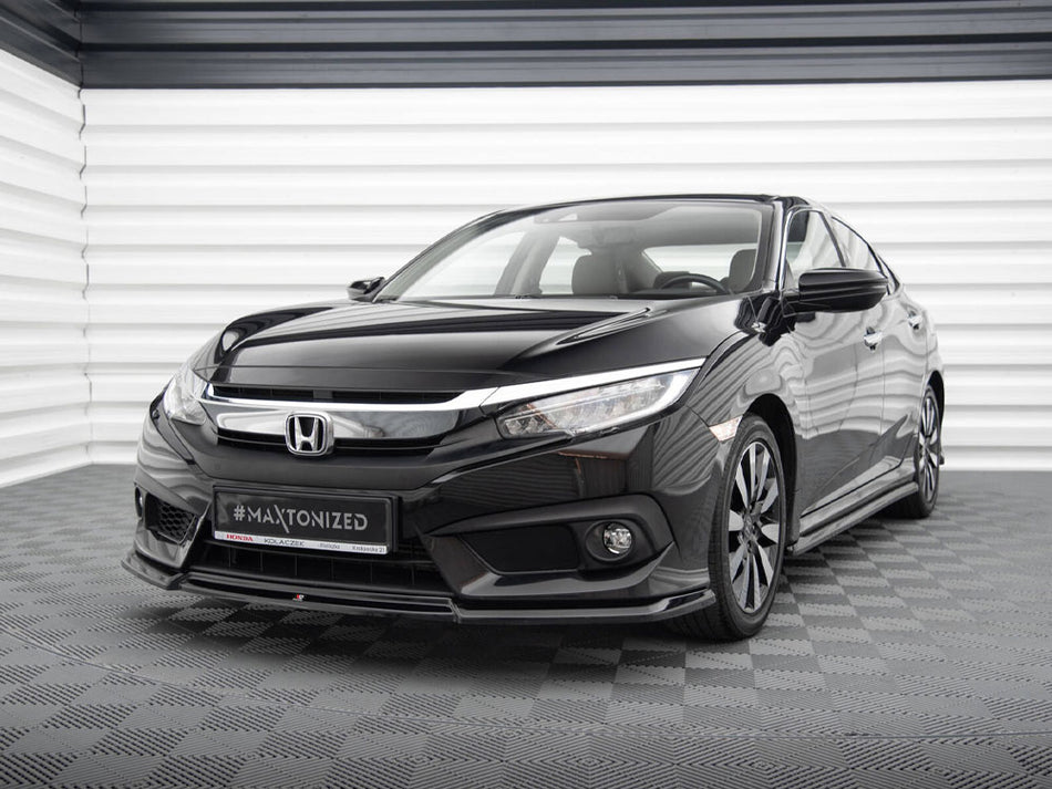 Maxton Design Front Splitter V.2 Honda Civic Mk10 - HO-CI-10-FD2G - Image 2