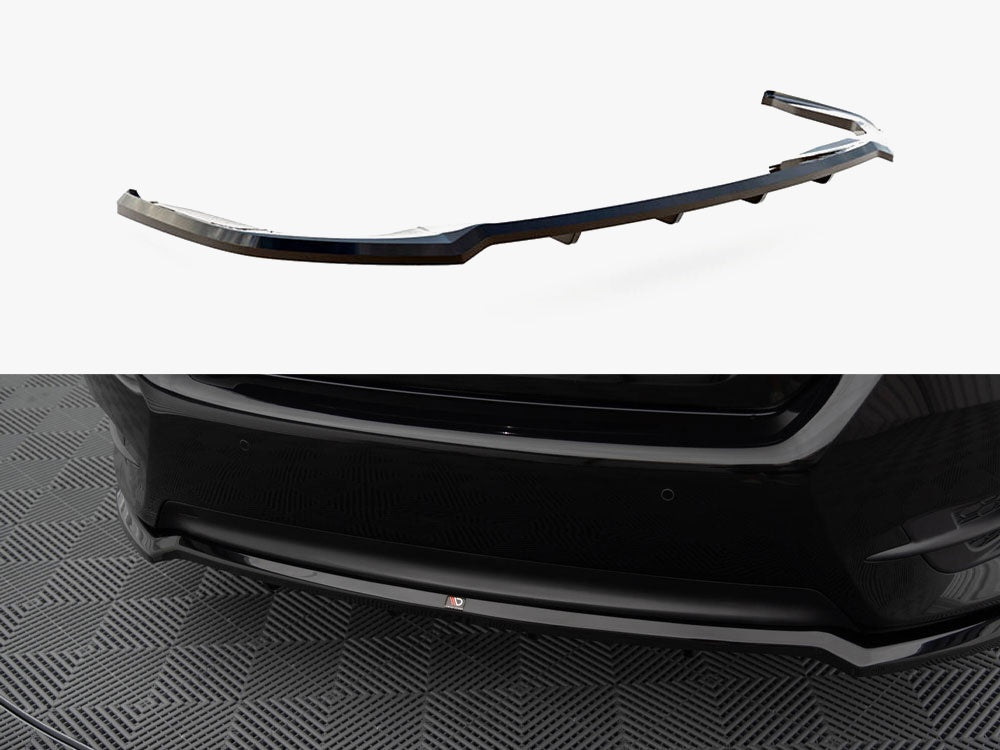 Maxton Design Central Rear Splitter (Vertical Bars) Honda Civic Mk10 - HO-CI-10-RD1G+RD2G - Image 1