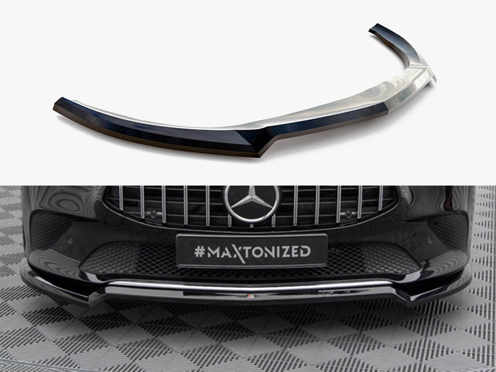 Maxton Design Front Splitter V.1 Mercedes-Benz CLA C118 - ME-CLA-118-FD1G - Image 1