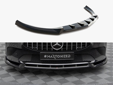 Maxton Design Front Splitter V.2 Mercedes-Benz CLA C118 - ME-CLA-118-FD2G - Image 1