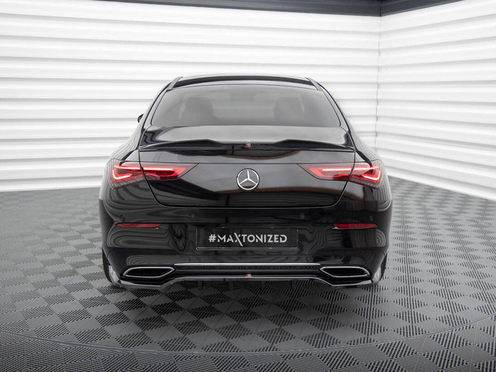Maxton Design Rear Splitter (Vertical Bars) Mercedes-Benz CLA Coupe C118 - ME-CLA-118-RD1G+RD2G - Image 3