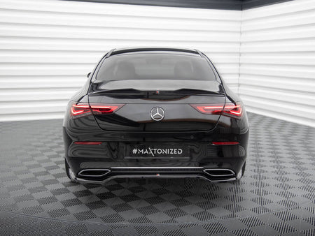 Maxton Design Rear Splitter (Vertical Bars) Mercedes-Benz CLA Coupe C118 - ME-CLA-118-RD1G+RD2G - Image 3