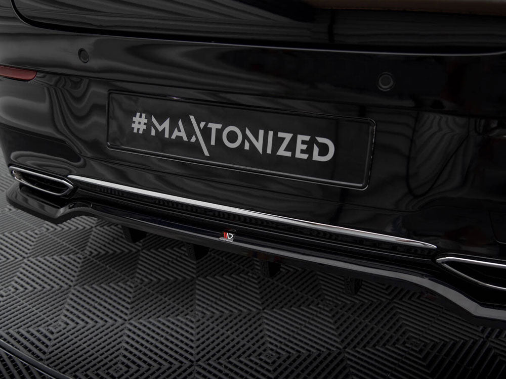 Maxton Design Rear Splitter (Vertical Bars) Mercedes-Benz CLA Coupe C118 - ME-CLA-118-RD1G+RD2G - Image 5
