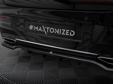 Maxton Design Rear Splitter (Vertical Bars) Mercedes-Benz CLA Coupe C118 - ME-CLA-118-RD1G+RD2G - Image 5