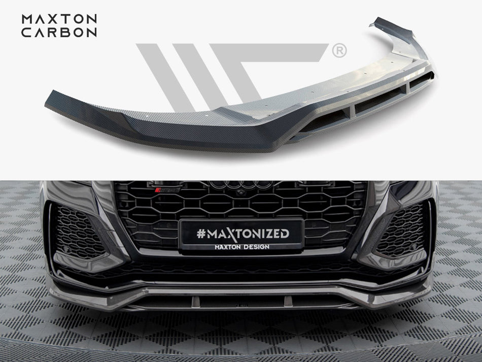 Carbon Fiber Front Splitter Audi RSQ8 Mk1