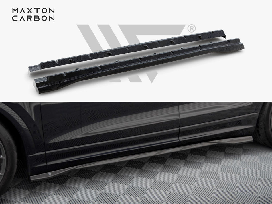 MAXTON DESIGN Carbon Fiber Side Skirts Audi RSQ8 Mk1