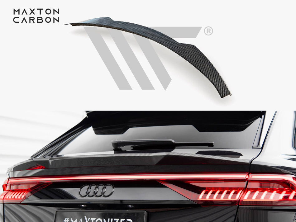 Carbon Fiber Tailgate Spoiler (Lower) Audi RSQ8 / SQ8 / Q8 S-Line Mk1