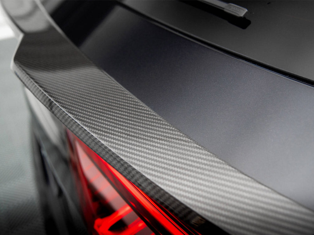 Maxton Design Carbon Fiber Tailgate Spoiler (Lower) Audi RSQ8 / SQ8 / Q8 S-Line / Q8 Mk1 - CF-AU-RSQ8-1-H1-245-P - Image 5