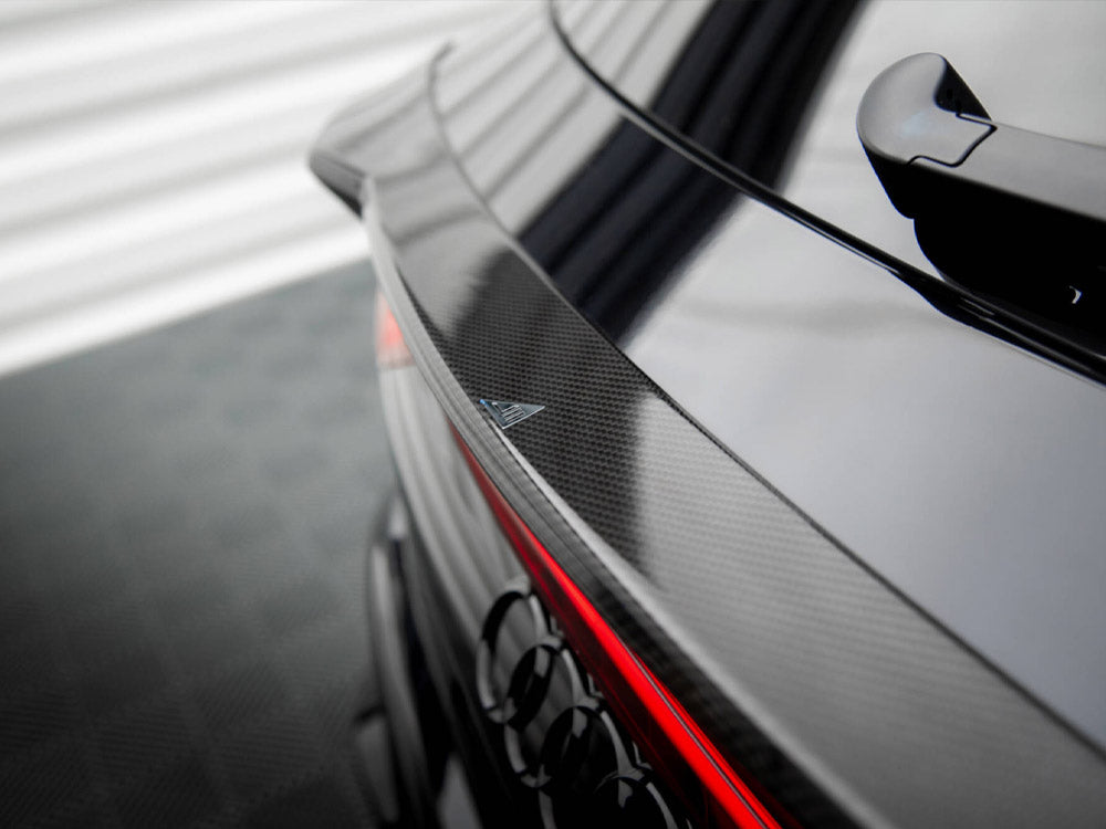 Maxton Design Carbon Fiber Tailgate Spoiler (Lower) Audi RSQ8 / SQ8 / Q8 S-Line / Q8 Mk1 - CF-AU-RSQ8-1-H1-245-P - Image 6