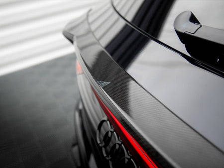 Maxton Design Carbon Fiber Tailgate Spoiler (Lower) Audi RSQ8 / SQ8 / Q8 S-Line / Q8 Mk1 - CF-AU-RSQ8-1-H1-245-P - Image 6