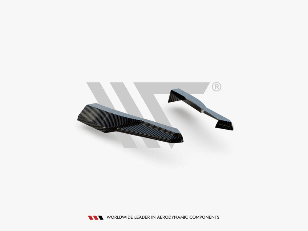 Maxton Design Carbon Fiber Rear Side Splitters Audi RSQ8 Mk1 - CF-AU-RSQ8-1-RSD1-245-P - Image 6