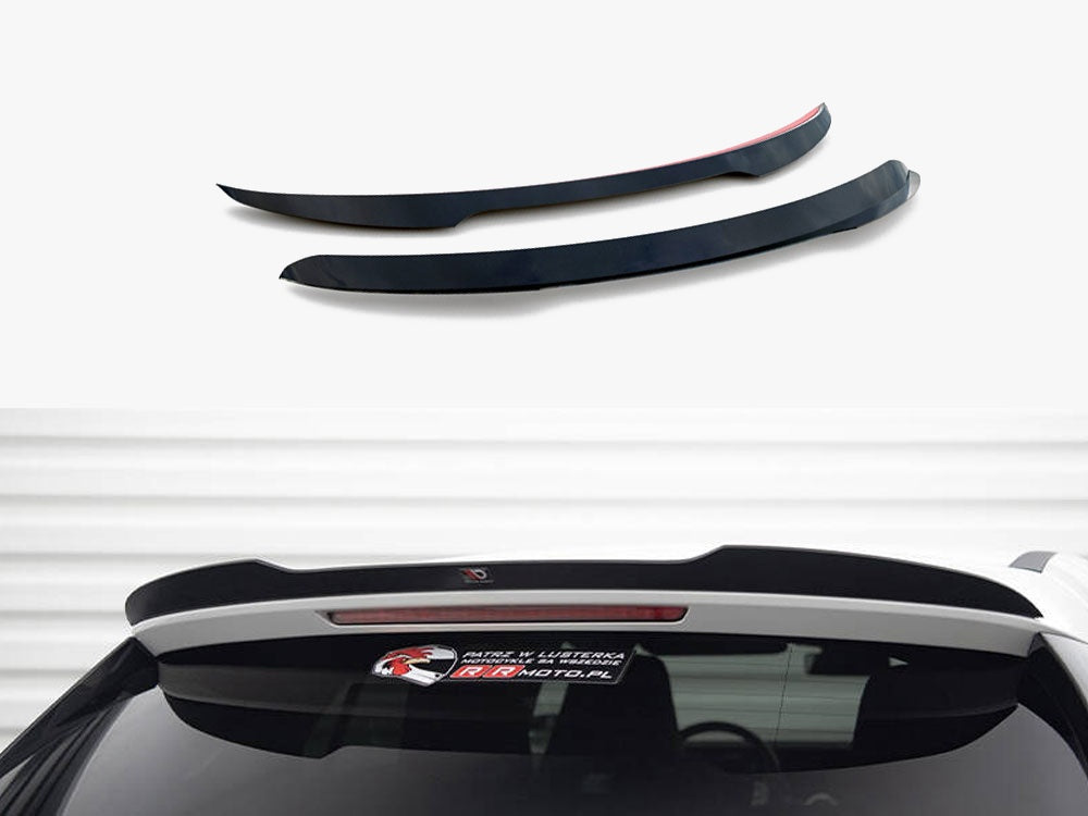 Maxton Design Spoiler CAP Mercedes-Benz CLA Shooting Brake AMG-Line X118 - Carbon Look - ME-CLA-118-AMGLINE-ES-CAP1C - Image 1