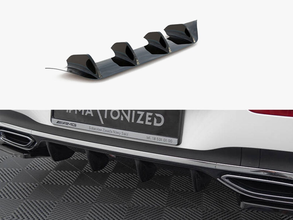 Maxton Design Rear Valance Mercedes-Benz CLA AMG-Line X118 - ME-CLA-118-AMGLINE-ES-RS1G - Image 1