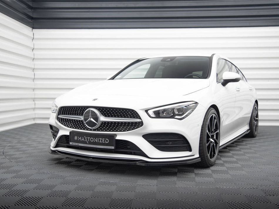 Maxton Design Front Splitter V.1 Mercedes-Benz CLA A35 AMG / AMG-Line C118 - ME-CLA-118-AMGLINE-FD1G - Image 2