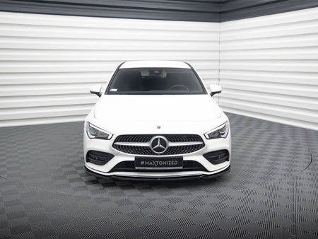 Maxton Design Front Splitter V.1 Mercedes-Benz CLA A35 AMG / AMG-Line C118 - ME-CLA-118-AMGLINE-FD1G - Image 3