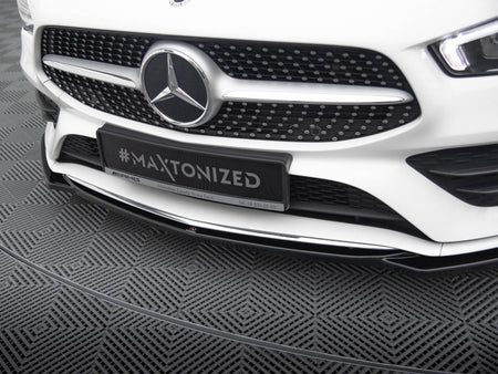 Maxton Design Front Splitter V.1 Mercedes-Benz CLA A35 AMG / AMG-Line C118 - ME-CLA-118-AMGLINE-FD1G - Image 4