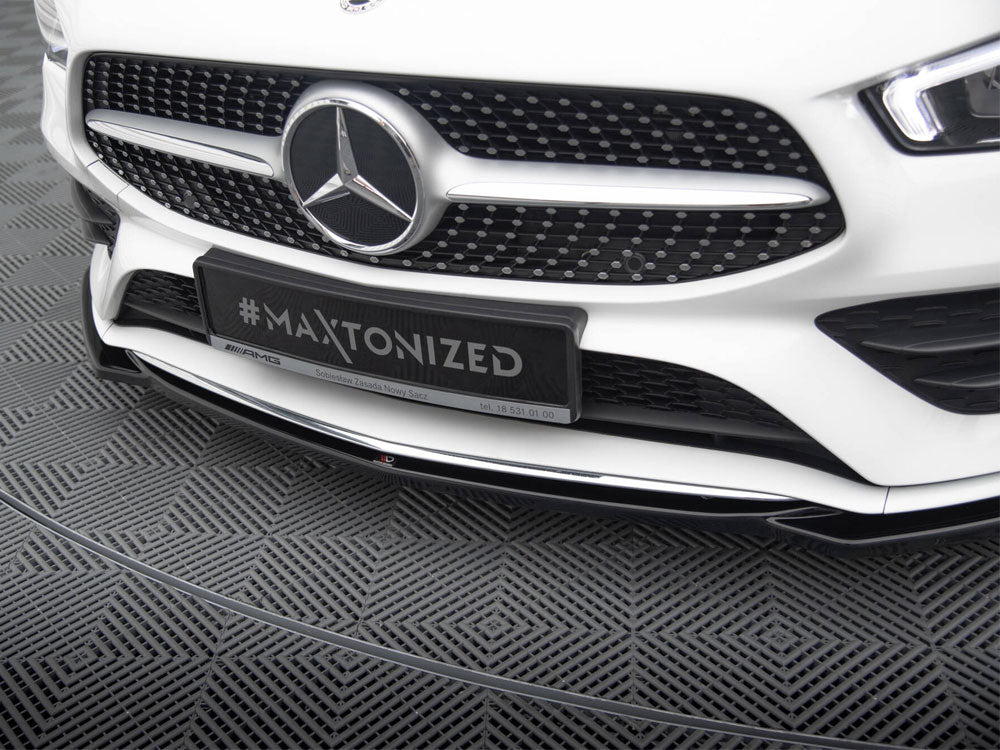 Maxton Design Front Splitter V.1 Mercedes-Benz CLA A35 AMG / AMG-Line C118 - ME-CLA-118-AMGLINE-FD1G - Image 4