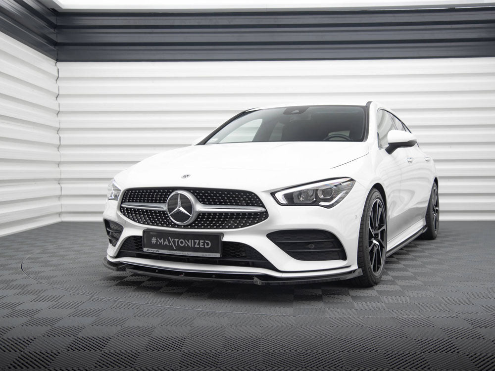 Maxton Design Front Splitter V.2 Mercedes-Benz CLA A35 AMG / AMG-Line C118 - ME-CLA-118-AMGLINE-FD2G - Image 2