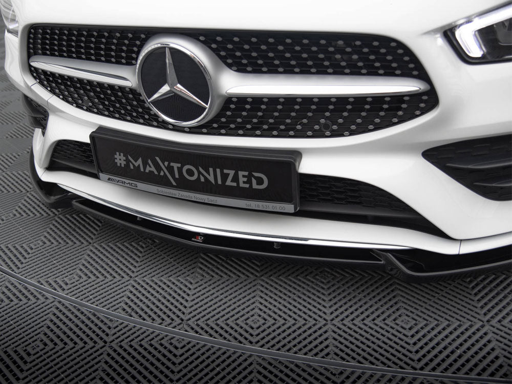 Maxton Design Front Splitter V.2 Mercedes-Benz CLA A35 AMG / AMG-Line C118 - ME-CLA-118-AMGLINE-FD2G - Image 4
