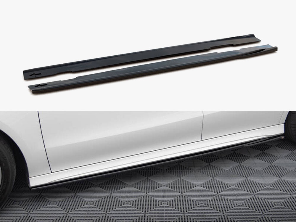 Maxton Design Side Skirts Diffusers Mercedes-Benz CLA AMG-Line C118 - ME-CLA-118-AMGLINE-SD1G - Image 1