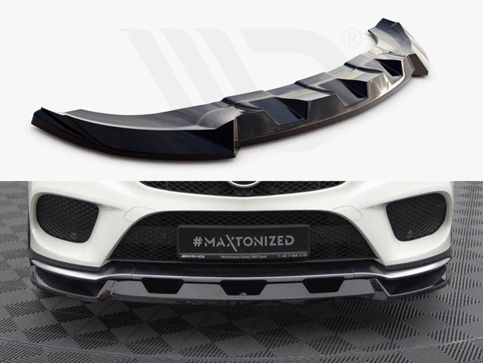 MAXTON DESIGN Front Splitter V.1 Mercedes-Benz GLE Coupe 43 AMG / AMG-Line C292
