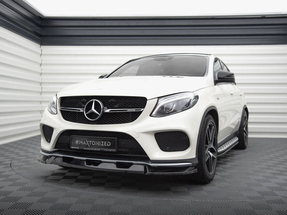 Maxton Design Front Splitter V.1 Mercedes-Benz GLE Coupe 43 AMG / AMG-Line C292 - ME-GLE-C292-AMGLINE-FD1G - Image 2