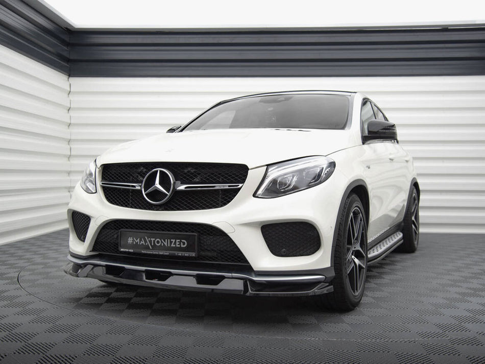 Maxton Design Front Splitter V.1 Mercedes-Benz GLE Coupe 43 AMG / AMG-Line C292 - ME-GLE-C292-AMGLINE-FD1G - Image 2