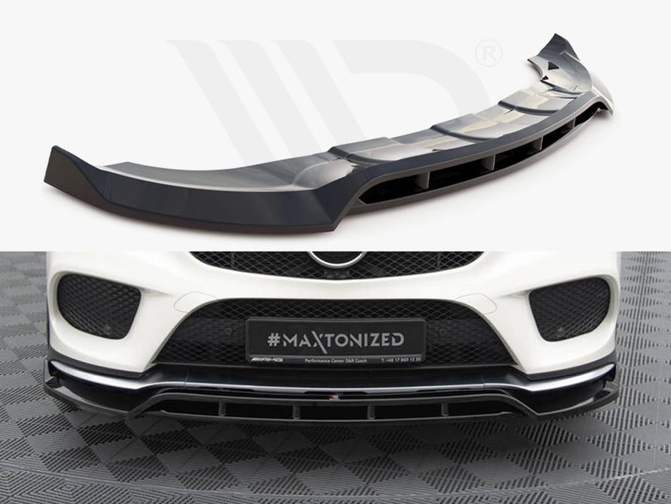MAXTON DESIGN Front Splitter V.2 Mercedes-Benz GLE Coupe 43 AMG / AMG-Line C292