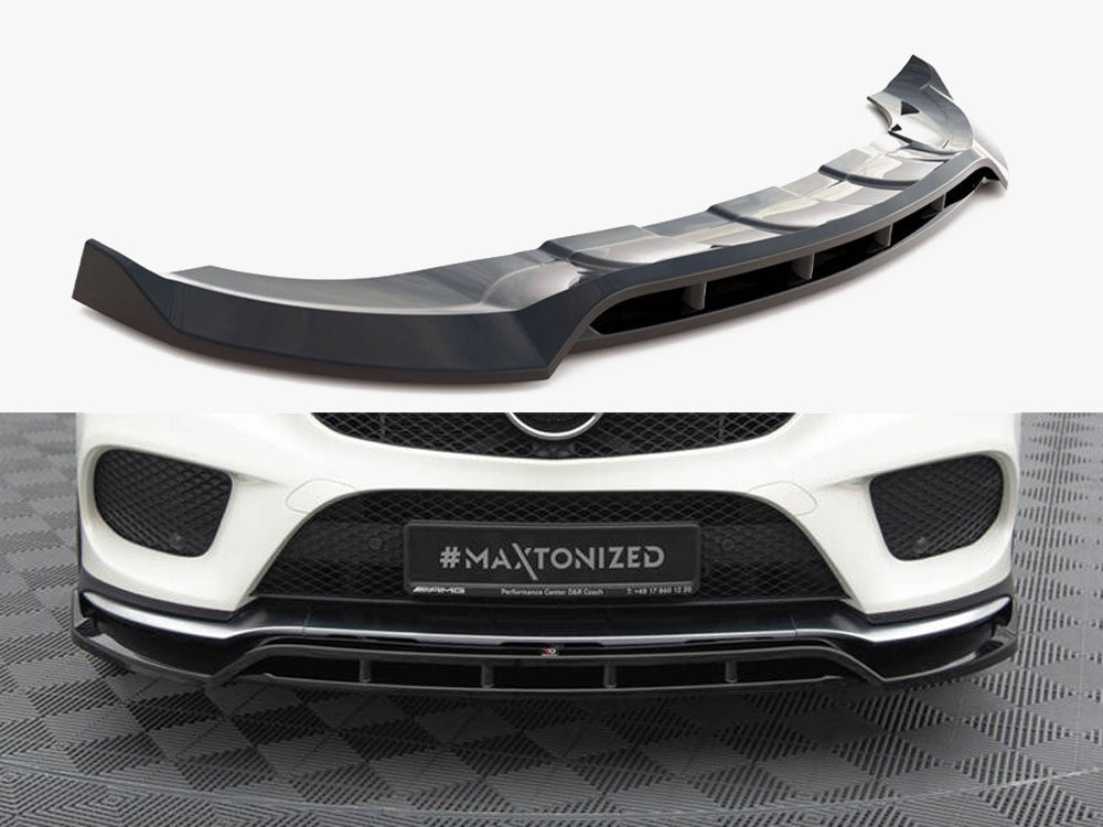 Maxton Design Front Splitter V.2 Mercedes-Benz GLE Coupe 43 AMG / AMG-Line C292 - ME-GLE-C292-AMGLINE-FD2G+FD2RG - Image 1