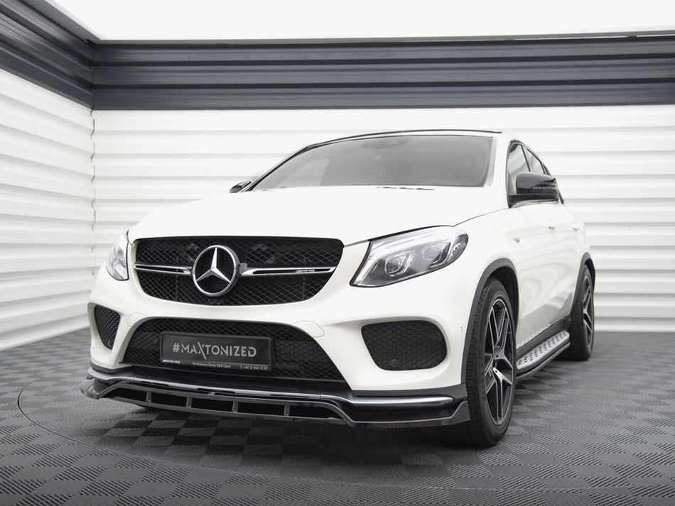 Maxton Design Front Splitter V.2 Mercedes-Benz GLE Coupe 43 AMG / AMG-Line C292 - ME-GLE-C292-AMGLINE-FD2G+FD2RG - Image 2
