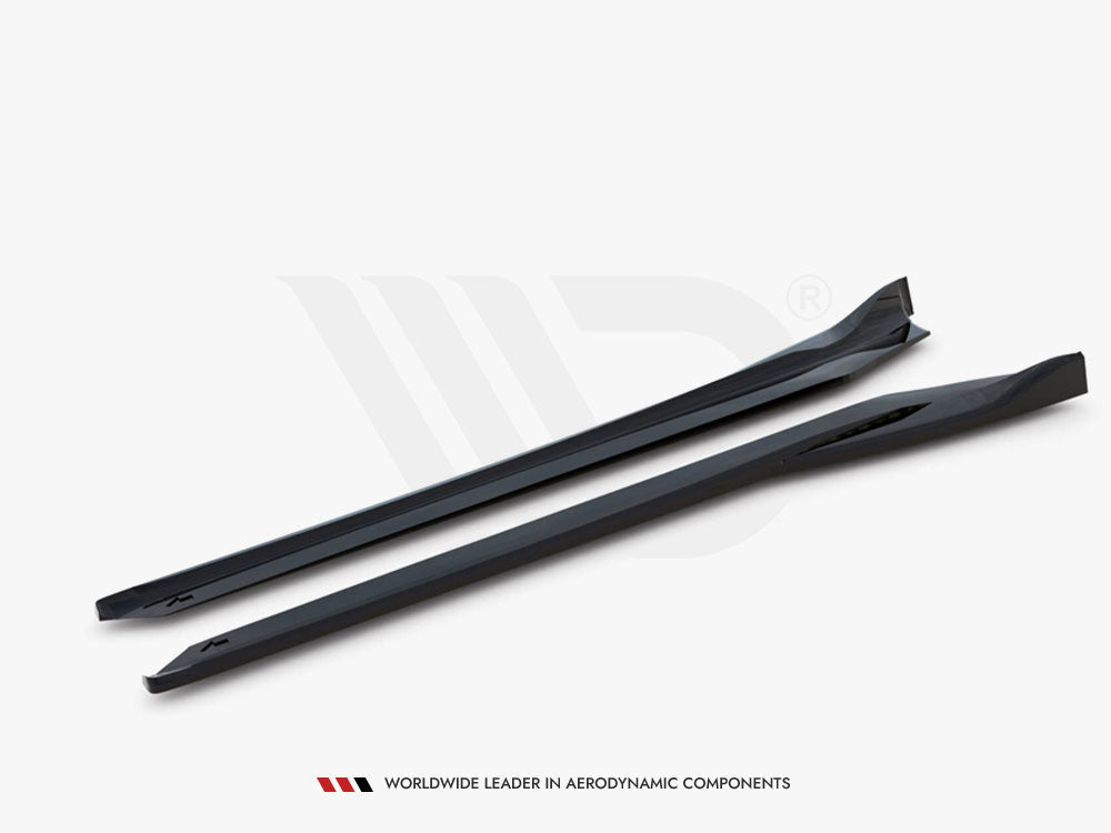 Maxton Design Side Skirts Diffusers Porsche 911 Turbo 997 - PO-911-997-TURBO-SD1G - Image 5